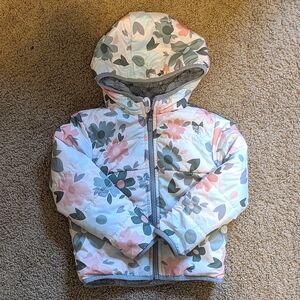 North Face Reversible Winter Jacket Toddler Girl
